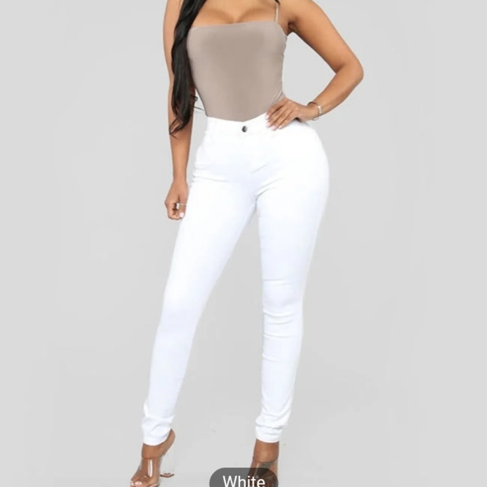 High Rise Skinny Jeans